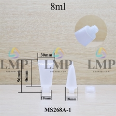 Tuýp nhựa miệng tuýp 5mm nắp vặn 8ml