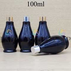 Chai đèn dầu nắp xi KO viền 100ml