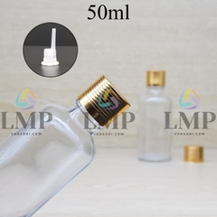 Chai tinh dầu nắp sọc 50ml