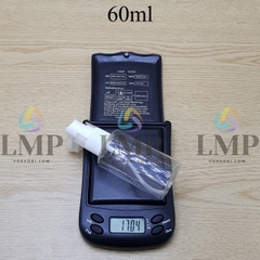 Chai PETG vai ngang đầu xịt mũi 90 độ