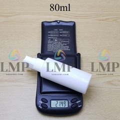 Chai PETG vai ngang đầu xịt mũi 90 độ