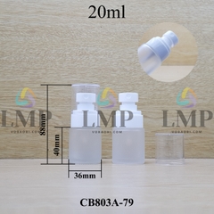 Chai thủy tinh đầu phun sương loại nhỏ