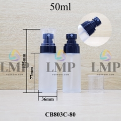 Chai thủy tinh đầu phun sương loại nhỏ