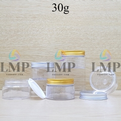 Hũ PET nắp nhôm 30g