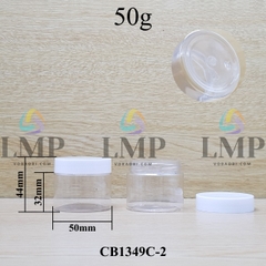 Hũ PET nắp nhựa 50g