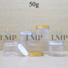 Hũ PET nắp nhôm 50g