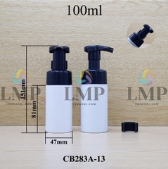 Chai tạo bọt nắp có khóa