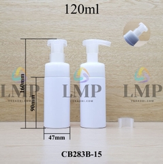 Chai tạo bọt nắp có khóa
