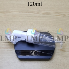 Chai tạo bọt đầu massage oval