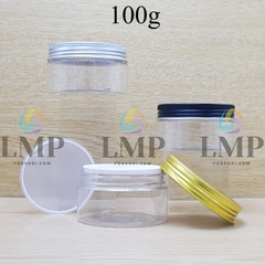 Hũ PET nắp nhôm 100g