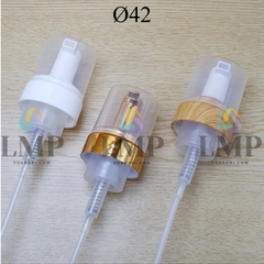 Đầu bơm tạo bọt xi Ø42