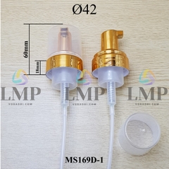 Đầu bơm tạo bọt xi Ø42