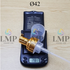 Đầu bơm tạo bọt xi Ø42