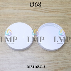 Nắp nhựa trơn Ø68