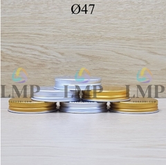 Nắp nhôm cuốn Ø47