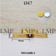 Nắp nhôm cuốn Ø47
