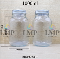 Hũ TT trong 1000ml