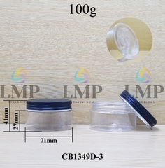 Hũ PET nắp nhôm 100g