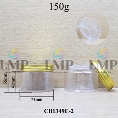 Hũ PET nắp nhôm 150g