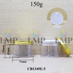 Hũ PET nắp nhôm 150g