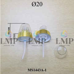Nắp xịt giọt oval Ø20
