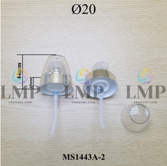 Nắp xịt giọt oval Ø20