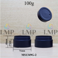 Thân hũ PET phun mờ 100g cổ Ø68