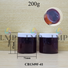 Hũ PET nắp nhựa 200g