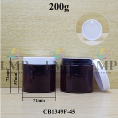 Hũ PET nắp nhựa 200g