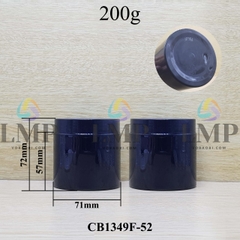 Hũ PET nắp nhựa 200g
