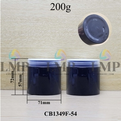 Hũ PET nắp nhựa 200g