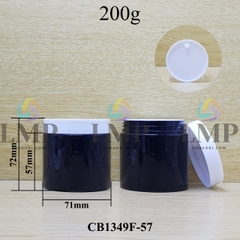 Hũ PET nắp nhựa 200g