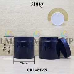 Hũ PET nắp nhựa 200g