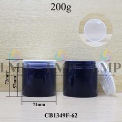 Hũ PET nắp nhựa 200g