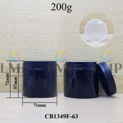 Hũ PET nắp nhựa 200g