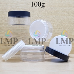 Hũ PET nắp nhựa 100g