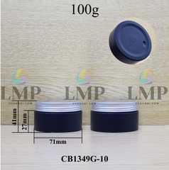 Hũ PET thân mờ nắp nhôm cuốn 100g