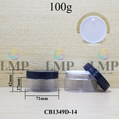 Hũ PET nắp nhựa 100g