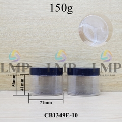 Hũ PET nắp nhựa 150g