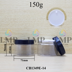 Hũ PET nắp nhựa 150g