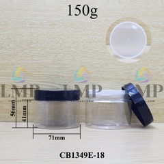Hũ PET nắp nhựa 150g