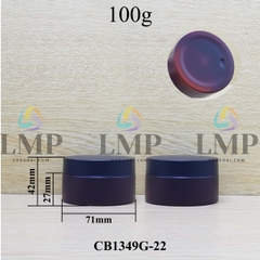 Hũ PET thân mờ nắp nhựa 100g