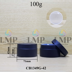 Hũ PET thân mờ nắp nhựa 100g