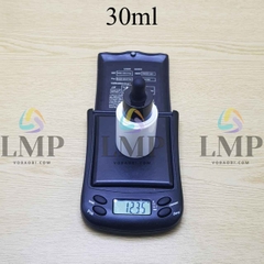 Chai PETG vai ngang nắp bóp khoen nhựa 30ml