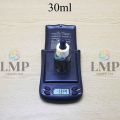 Chai PETG vai ngang nắp bóp khoen nhựa 30ml