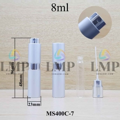 Chai nước hoa CK tròn 8ml