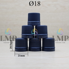 Nắp nhựa mỏng Ø18 ( ko kèm nút chặn )