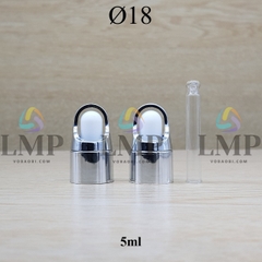 Nắp bóp quai xách Ø18 ( kèm ống thủy tinh )