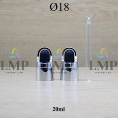 Nắp bóp quai xách Ø18 ( kèm ống thủy tinh )