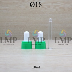 Nắp bóp khoen nhựa sọc Ø18